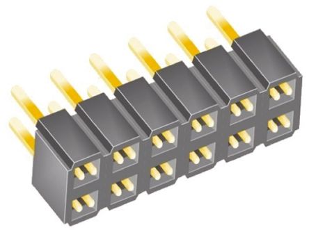 Samtec SLW-106-01-G-D 7679423