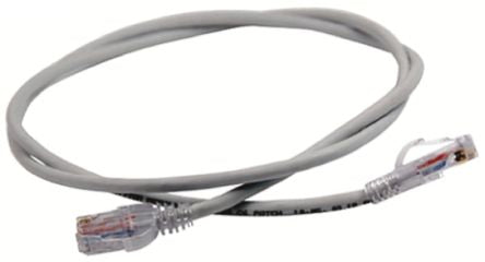 HellermannTyton 851-10682 RJ45C5E-1.0MLSGY 7918560