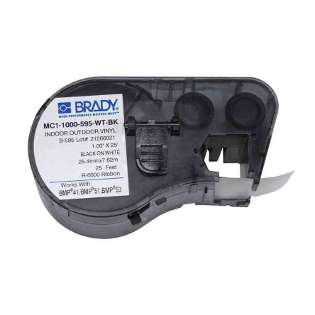 Brady MC1-1000-595-BK-WT 7934234