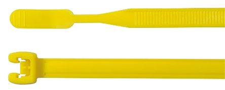HellermannTyton 109-00185 Q50R-PA66-YE (100) 8011761
