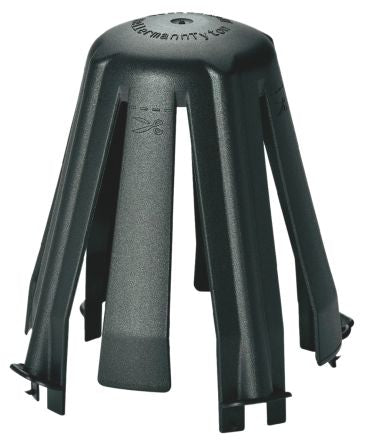 HellermannTyton 148-00098 SPOTCLIP-II-PA66GF15-BK 8348240