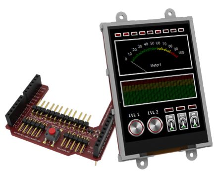 4D Systems uLCD-32PTU-AR 8417780