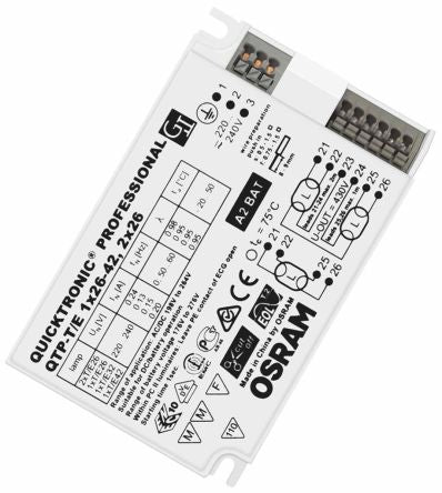 Osram QTP-T/E 1X26-42,2X26/220-240 8735101