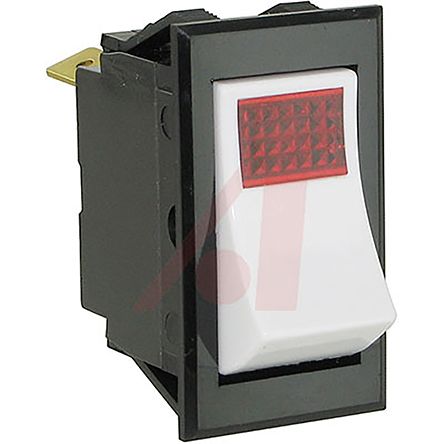 Carling Technologies LTILA71-6S-WH-RC-NBL/125N 8814942