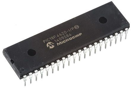 Microchip PIC18F4620-I/P 8877126