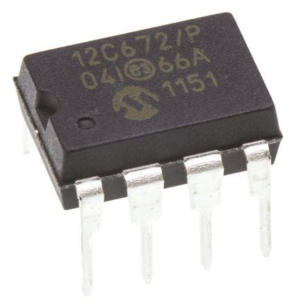 Microchip PIC12C672-04I/P 8877221