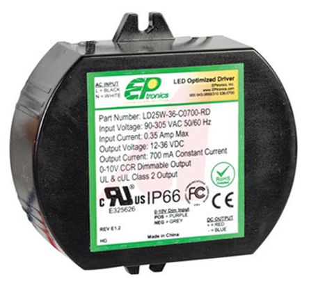 EPtronics INC. LD25W-36-C0700-TE 9091175