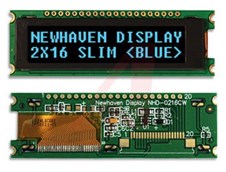 NEWHAVEN DISPLAY INTERNATIONAL NHD-0216CW-AB3 9091935