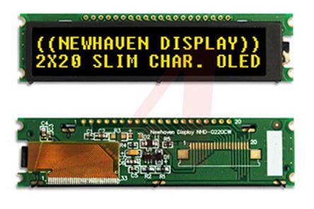NEWHAVEN DISPLAY INTERNATIONAL NHD-0220CW-AY3 9091951