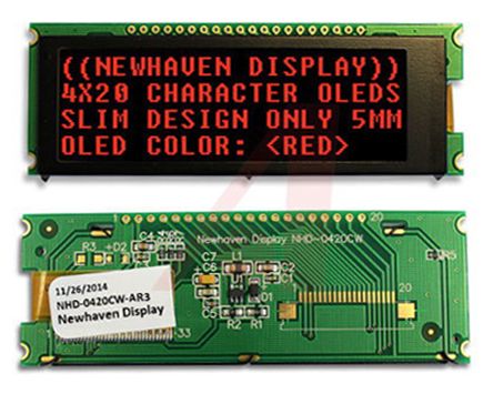 NEWHAVEN DISPLAY INTERNATIONAL NHD-0420CW-AR3 9091967