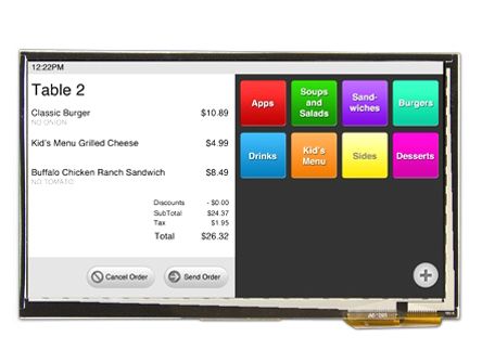 Displaytech DT070ATFT-PTS 9156461
