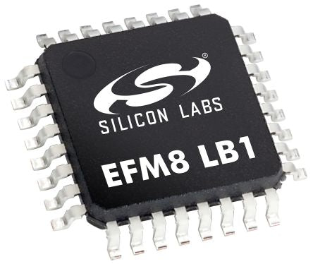 Silicon Labs EFM8LB12F64E-B-QFP32 9158763