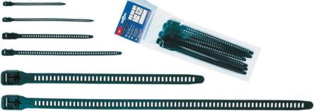 HellermannTyton 115-11350 SOFTFIX L-TPU-BK (6) 4919150