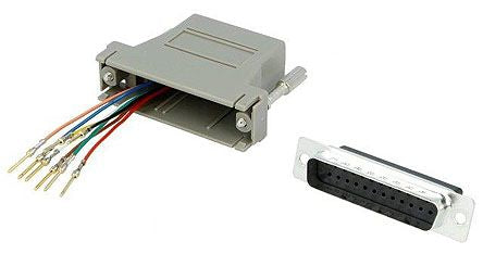 MH Connectors DA25-PMJ8-LG-K 1118366