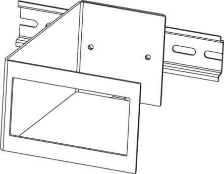 Jumo Haltebügel für Hutschiene 96mm x 48mm 3868562