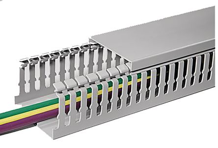 HellermannTyton 183-22525 HTWD-HF-25X25-PC/ABS-GY (50) 1446405