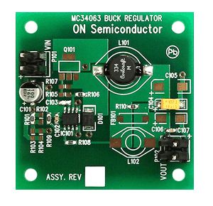 ON Semiconductor MC34063SMDBKGEVB 1610722