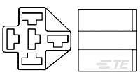 TE Connectivity VCF4-1001 1702807