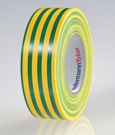 HellermannTyton 710-00157 HTAPE-FLEX15-19x20-PVC-GNYE (20) 1757720