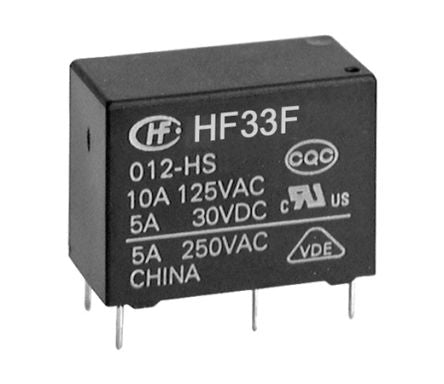Hongfa Europe GMBH HF33F/012-HSL3F 1762886