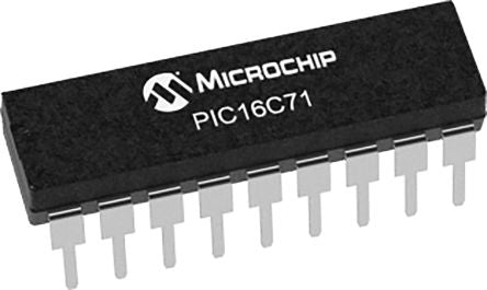 Microchip PIC16C71-04I/P 1772022