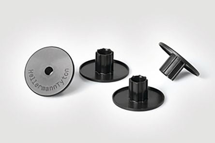 HellermannTyton 148-00102 SPOTCLIP-CAPS 16/25-PA66HS-BK (40) 1774546