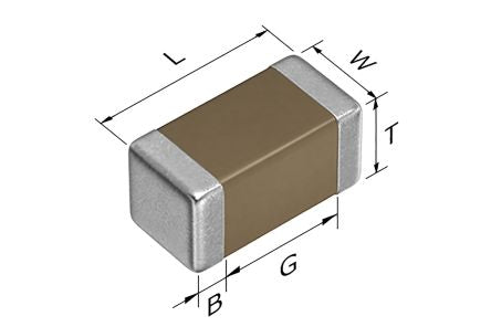 TDK CGA1A2X7R1H221K030BA 1795879
