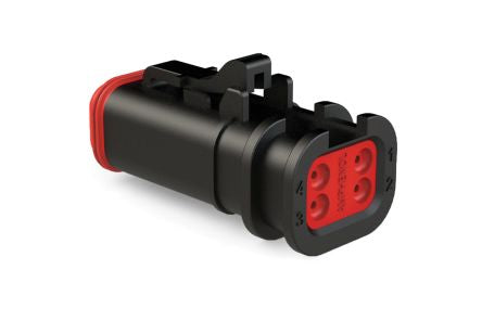 Amphenol Industrial AT06-4S-OMBLK 1955958