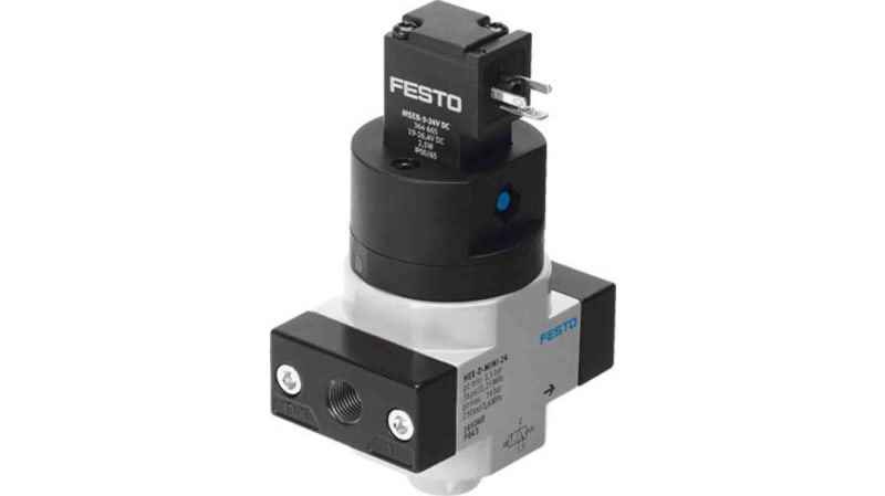 Festo 3/2 Closed, Monostable Pneumatic Manual Control Valve HEE Series