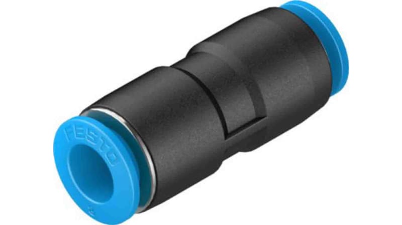 Festo Straight Tube-to-Tube Adaptor to Push In 8 mm to Push In 6 mm, QS Series