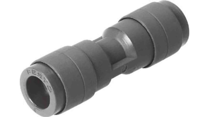 Festo Straight Tube-to-Tube Adaptor to Push In 4 mm to Push In 4 mm, QS Series