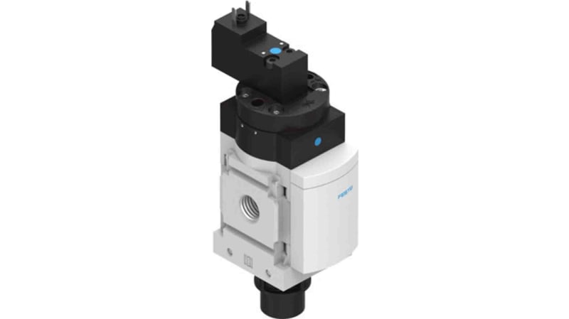 Festo 3/2 Closed, Monostable Pneumatic Manual Control Valve MS Series