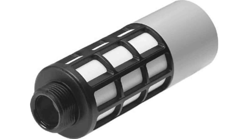Festo UOS PE 10bar Pneumatic Silencer, Threaded, G 1 Male