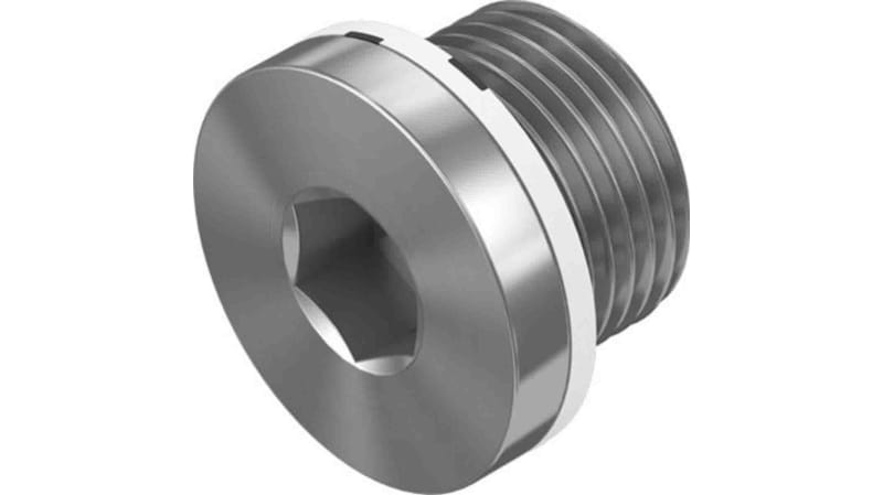 Festo Galvanised Steel Blanking Plug for 20mm