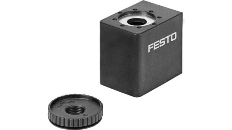 Festo Replacement Solenoid Coil, VACF-B-C1-16B, 110V ac