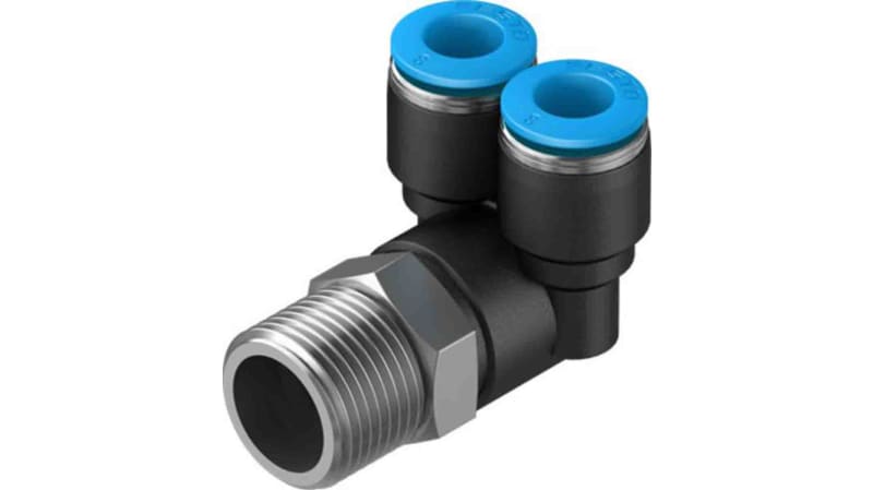 Festo Y Threaded Adaptor to Push In 8 mm to Push In 8 mm