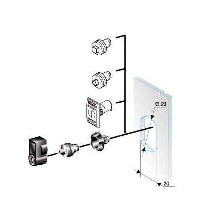 Schneider Electric NSYTC8CRN 2118899