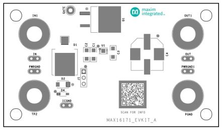 Maxim Integrated MAX16171EVKIT# 2122534