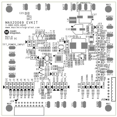 Maxim Integrated MAX20069EVKIT# 2122545