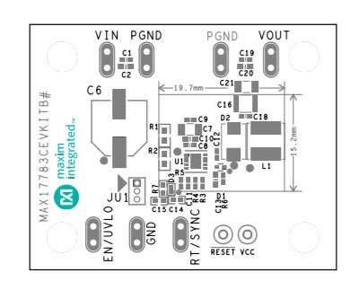 Maxim Integrated MAX17783CEVKITB# 2149151