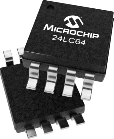 Microchip 24LC64-I/MS 2153899