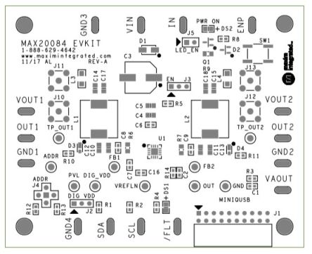 Maxim Integrated MAX20084EVKIT# 2177680