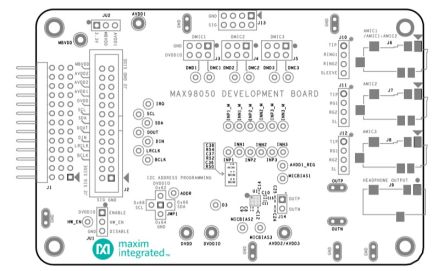 Maxim Integrated MAX98050EVSYS# 2177701