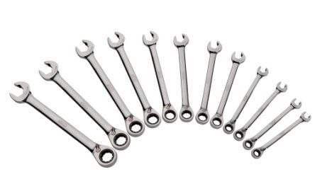 SAM Combination Ratchet Spanner Set 2213083