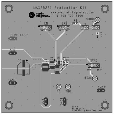 Maxim Integrated MAX25231EVKIT# 2222376