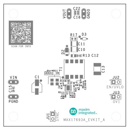 Maxim Integrated MAX17693AEVKIT# 2236113