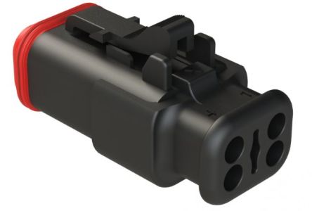 Amphenol Industrial AT06-4S-SR02BLK 2245676