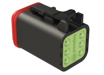 Amphenol Industrial AT06-6S-RD01BLK 2245680